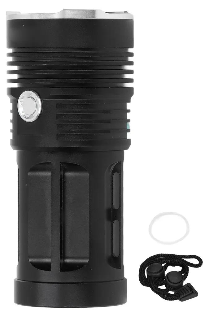 Lampe Torche LED 10000 lm Anti-Panne Étanche pour Panne de Courant