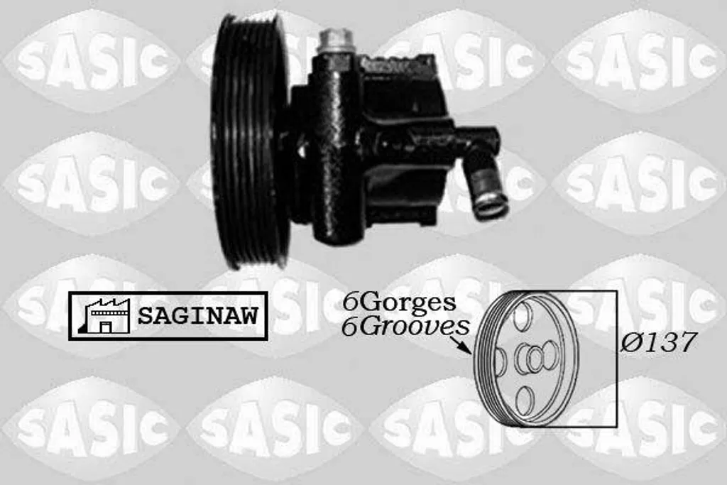 Solution direction dure : Pompe hydraulique SASIC pour Opel 90409239