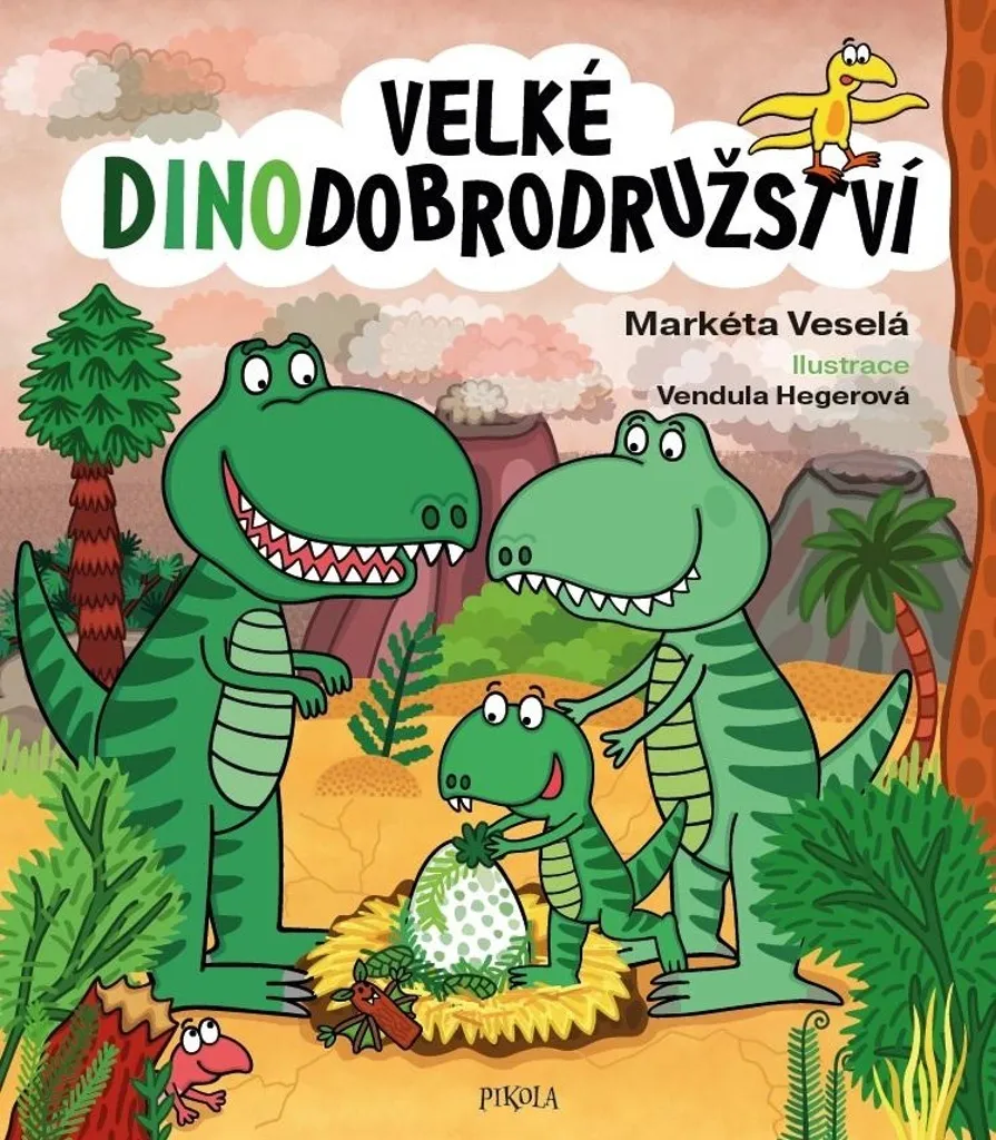 Livre Éducatif Rexinka et les Dinosaures : Illustrations de V. Hegerová