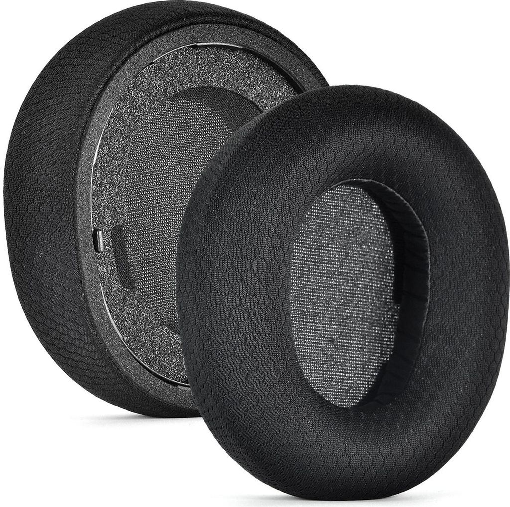 INF 2er-Pack Ohrpolster für SteelSeries Arctis Nova Pro, Fußballnetz Schwarz