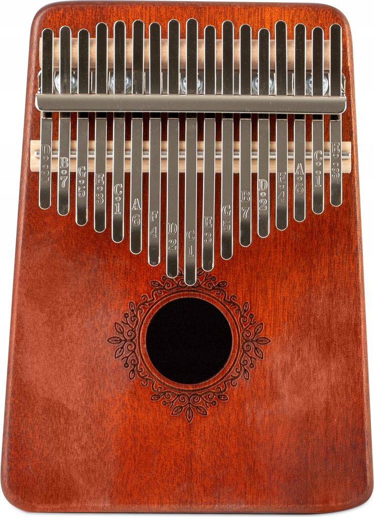 Kalimba africký hudební nástroj sada 17 kusů, dřevo, Obrázek produktu 5