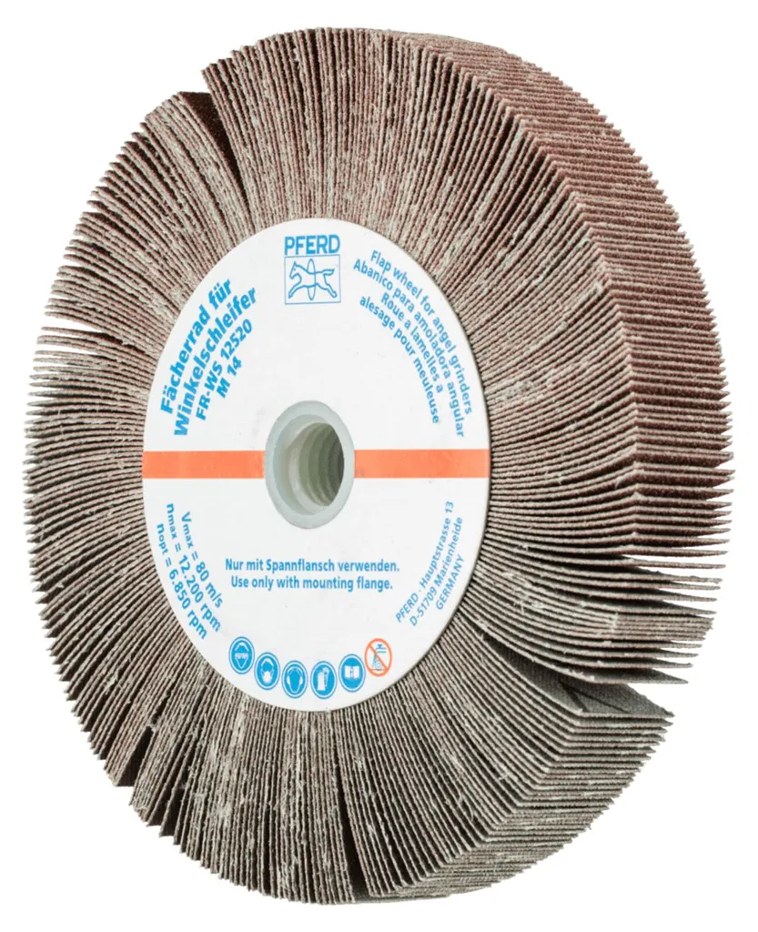Roue Abrasive M14 Application Universelle Ø 125mm Grain Fin A120