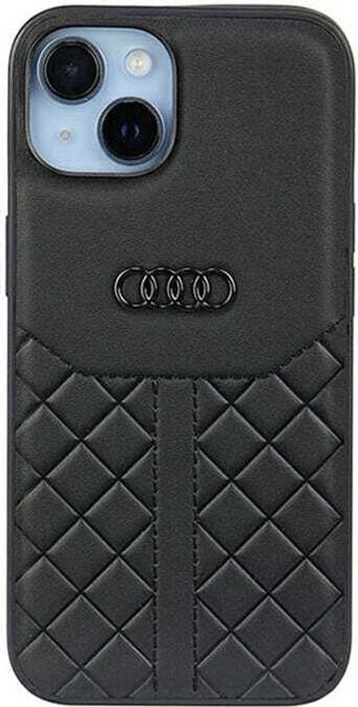Etui Audi Originální kůže Na Iphone 14 - Czarne Obrázek produktu 