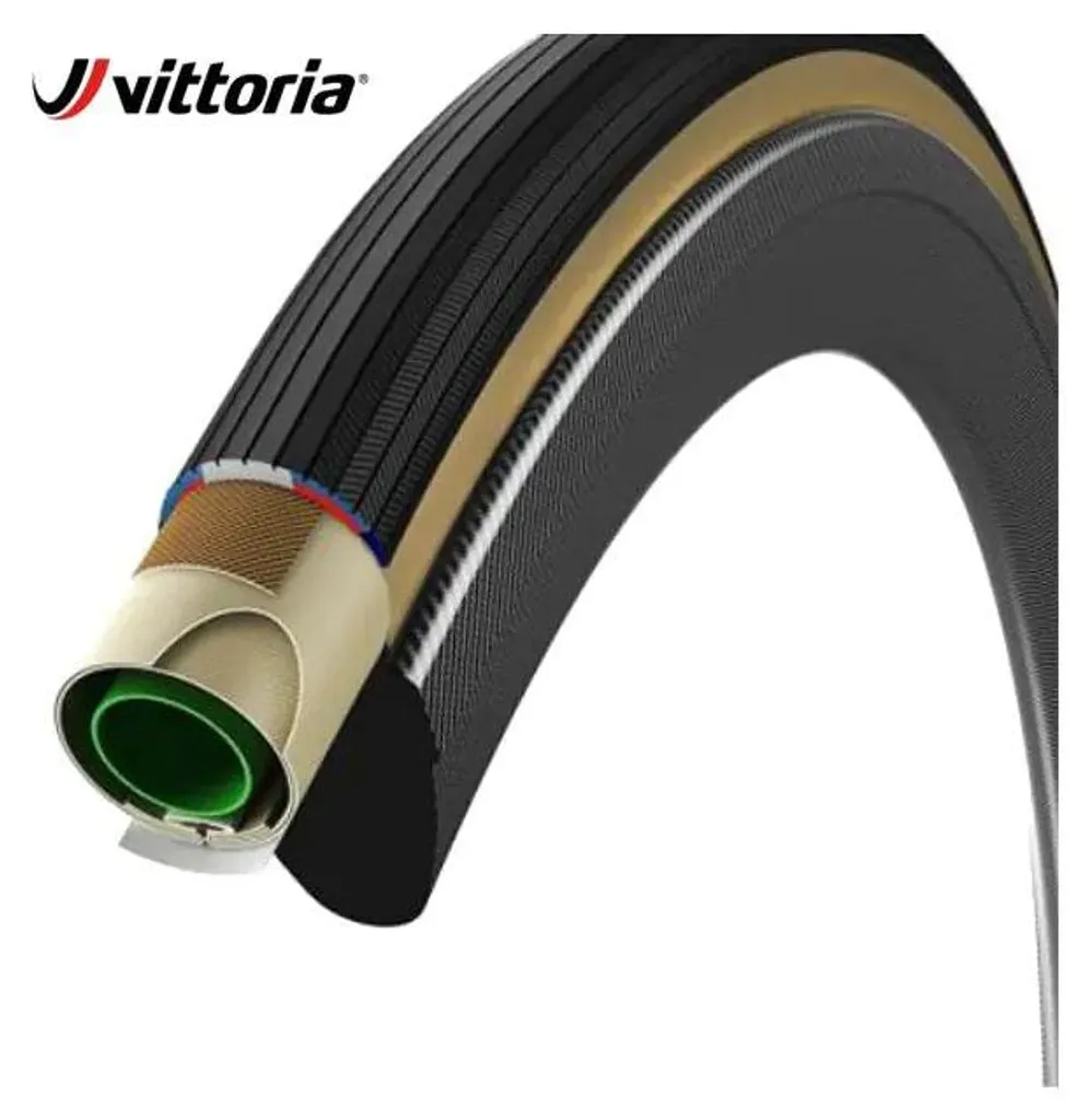 Chambre à air Vittoria Corsa Control 25-622 avec Graphene G+ Noir