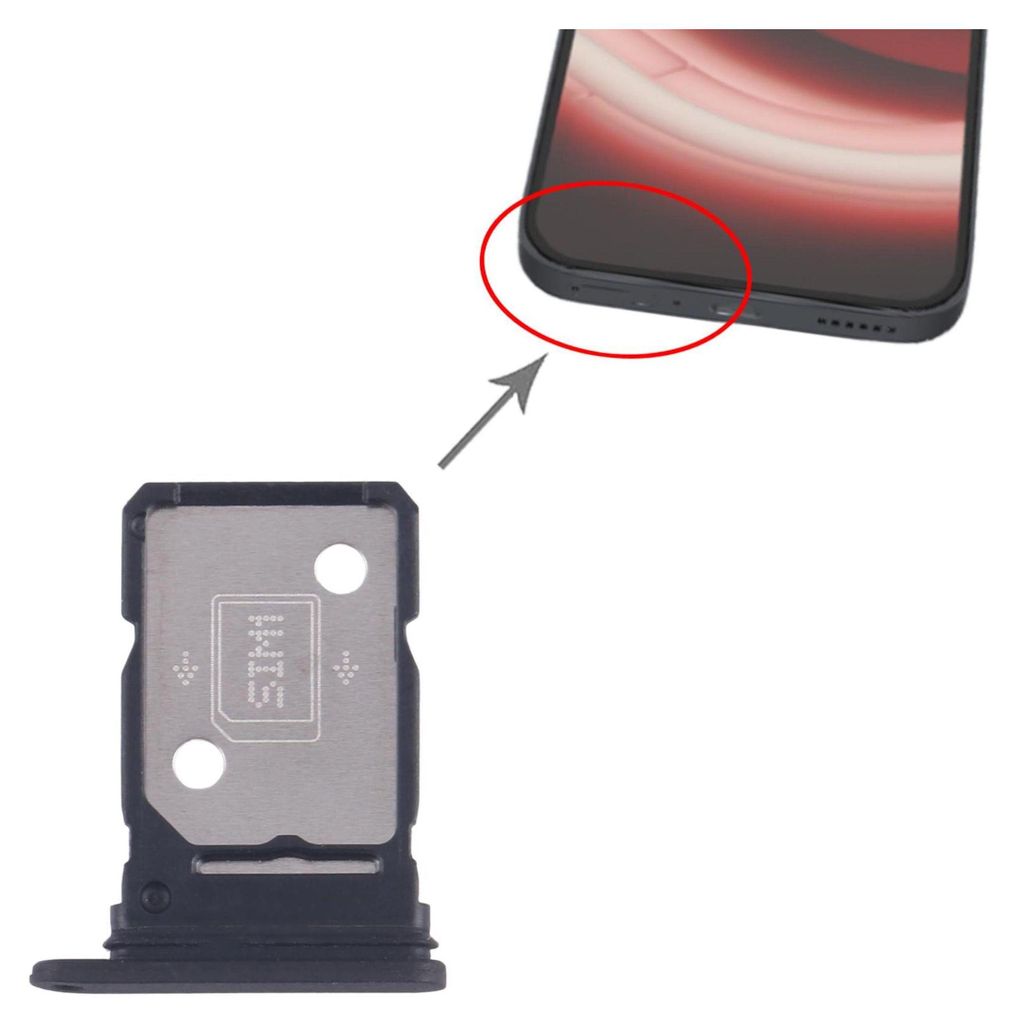 Pièce de rechange pour le support de carte SIM double SIM Image du produit 