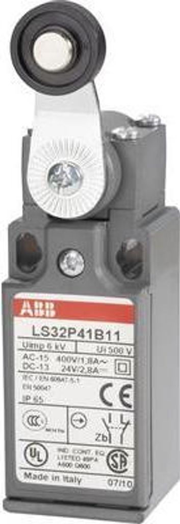 Endschalter 400 V/AC 1.8 A Rollenhebel tastend LS32P41B11 IP65 1 St
