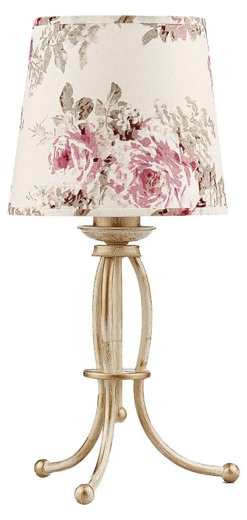 Lampe à poser en métal SARA coloris doux 1xE27 Jupiter IP20 42x22 cm