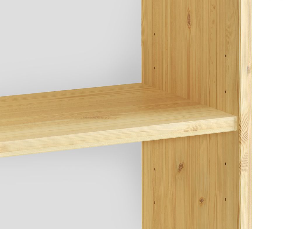 Holzregal Bücherregal verschiedene Höhen Wandregal Produktbild 6