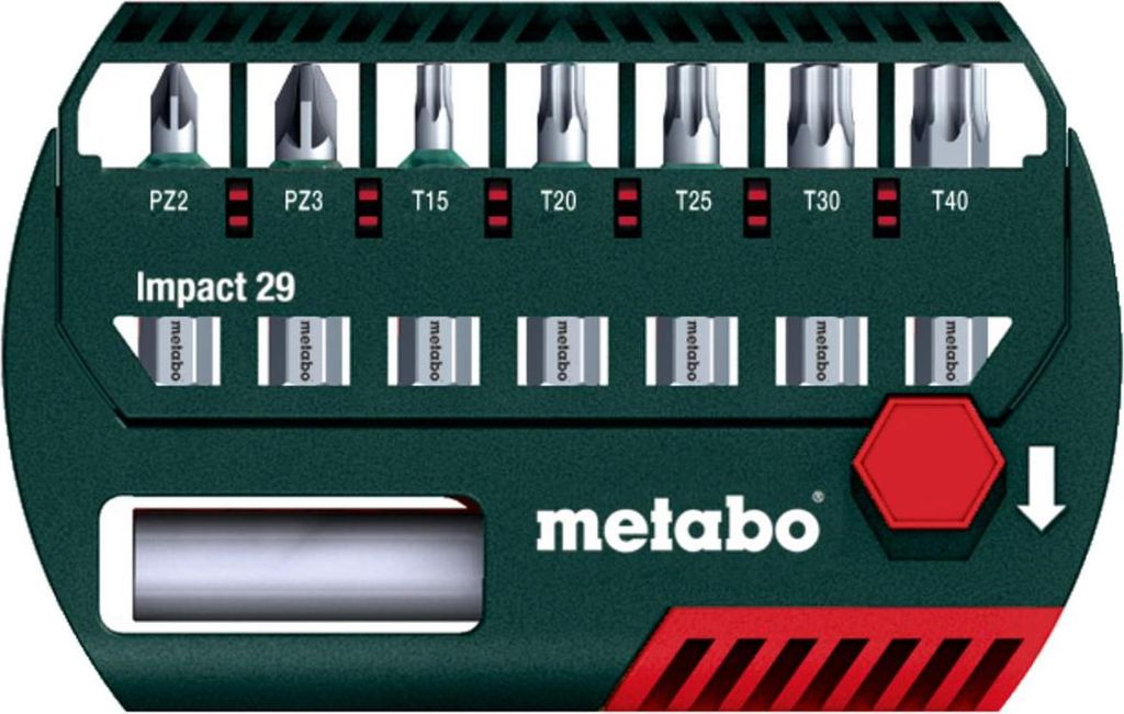 Metabo Bitbox Impact 8 tlg. 29 mm