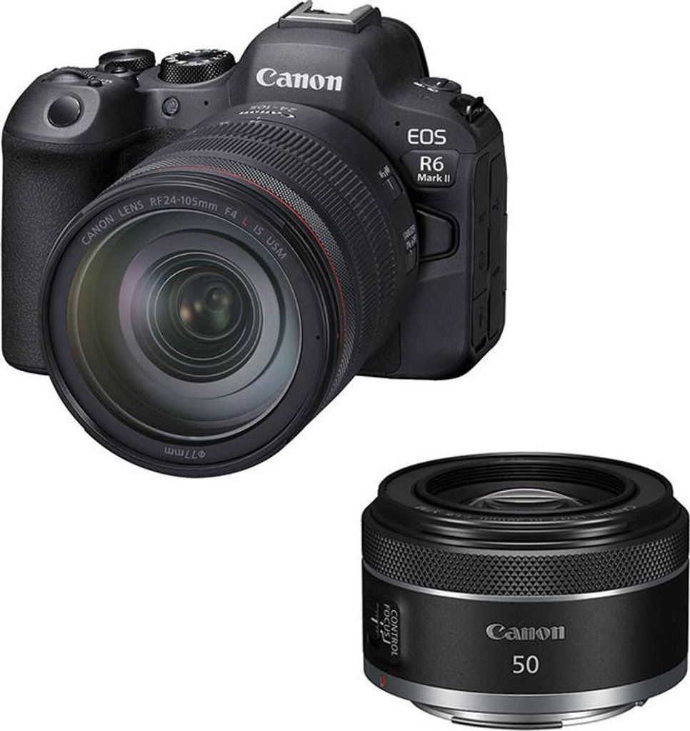 CANON EOS R6 MARK II + obiettivo RF 24-105mm f/4L IS USM + Immagine del prodotto 
