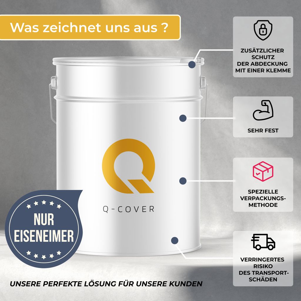 Q-COVER QUARZGRUND für Buntsteinputz grau M03 | Kaufland.de