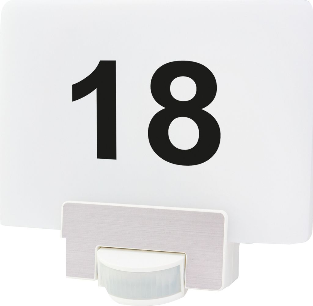 Link2Home WiFi LED Hausnummer-Leuchte 10W weiß Produktbild 