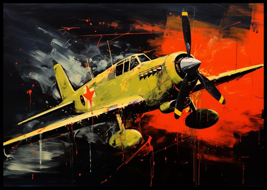 Plakat 84,1x59,4cm Farbiger Durchgang