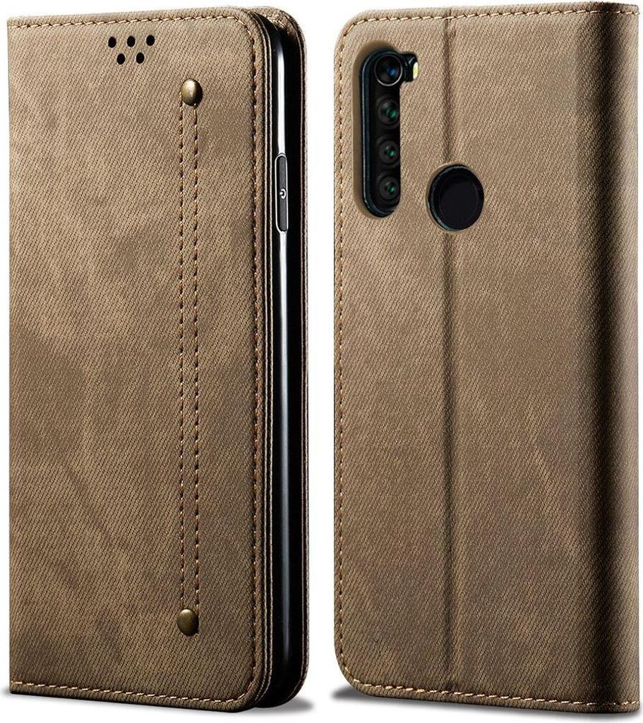 Etui Redmi Note 8, Etui portefeuille en cuir avec fermeture Image du produit 