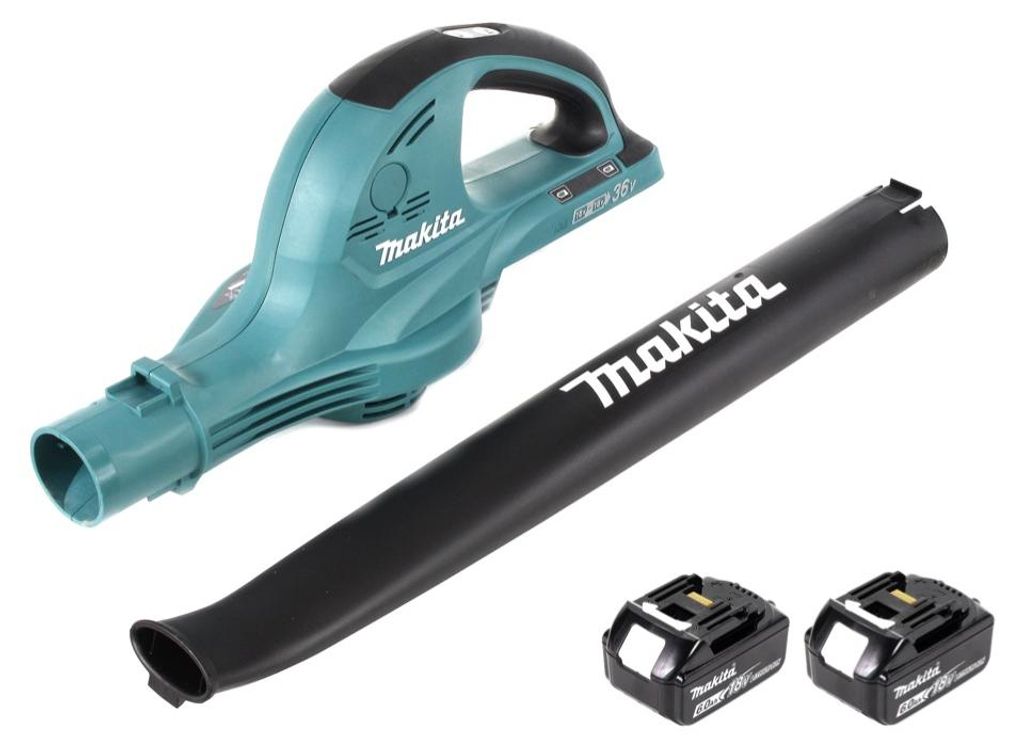 Makita DUB 361 2x 18 V / 36 V Akku Laubbläser Gebläse + 2x Produktbild 