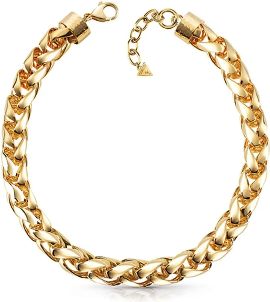 Bracelet Guess Anti-Ternissement en Acier Doré pour un Éclat Durable