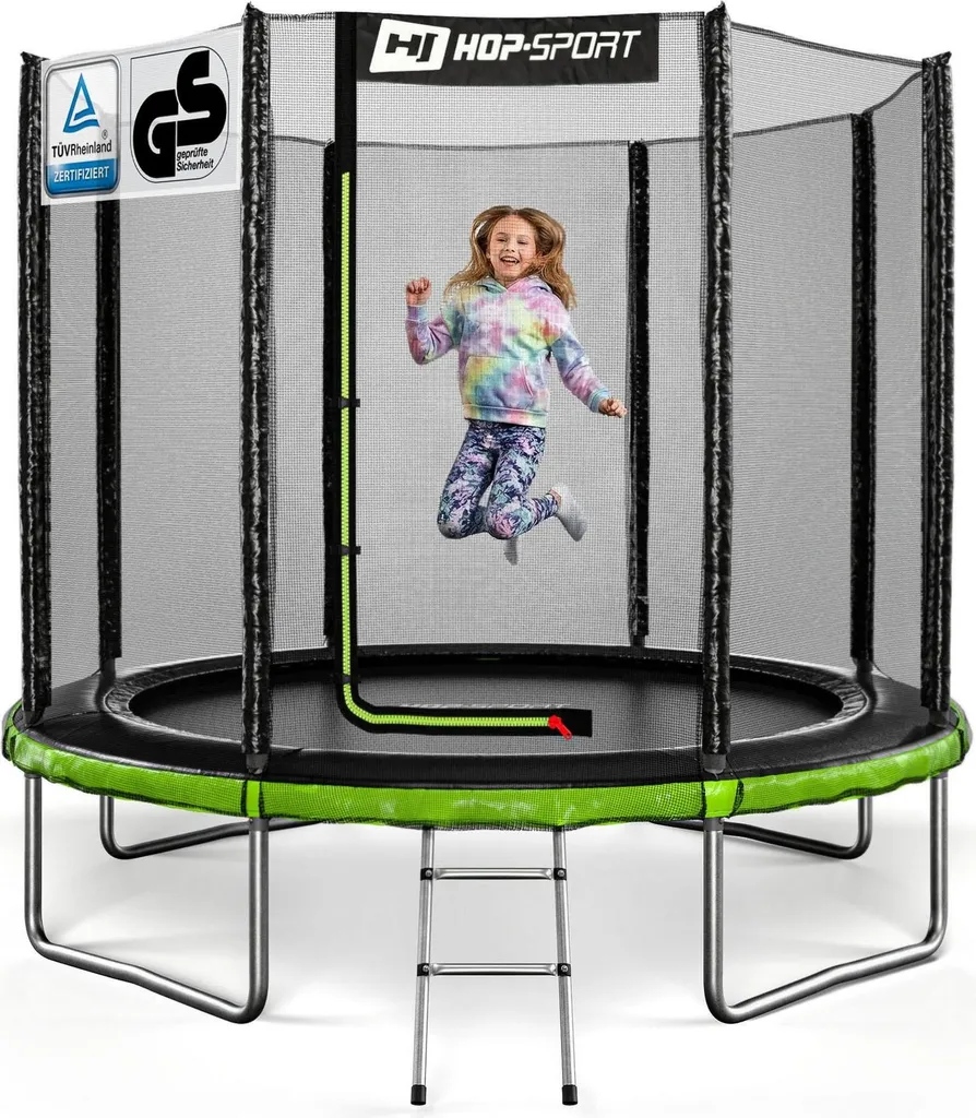 Trampoline de loisir pour enfant 8ft complet avec kit de montage stable