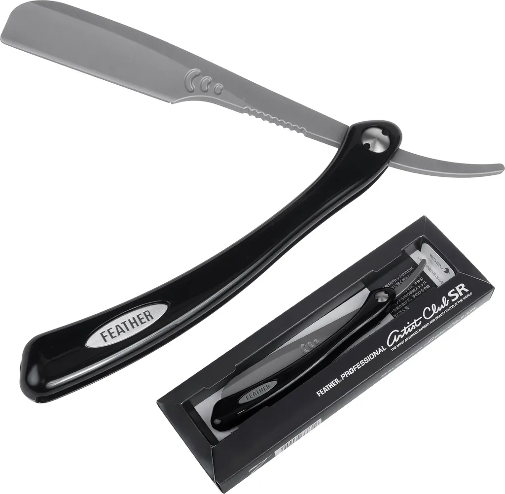 Rasoir Feather Professional ACSR-RB à Tête Arrondie et Manche Antidérapant