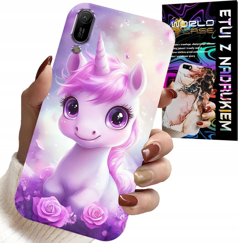 Fall Für Huawei Y6 2019 - Niedliche Einhorn, Designs Für Kinder Fall