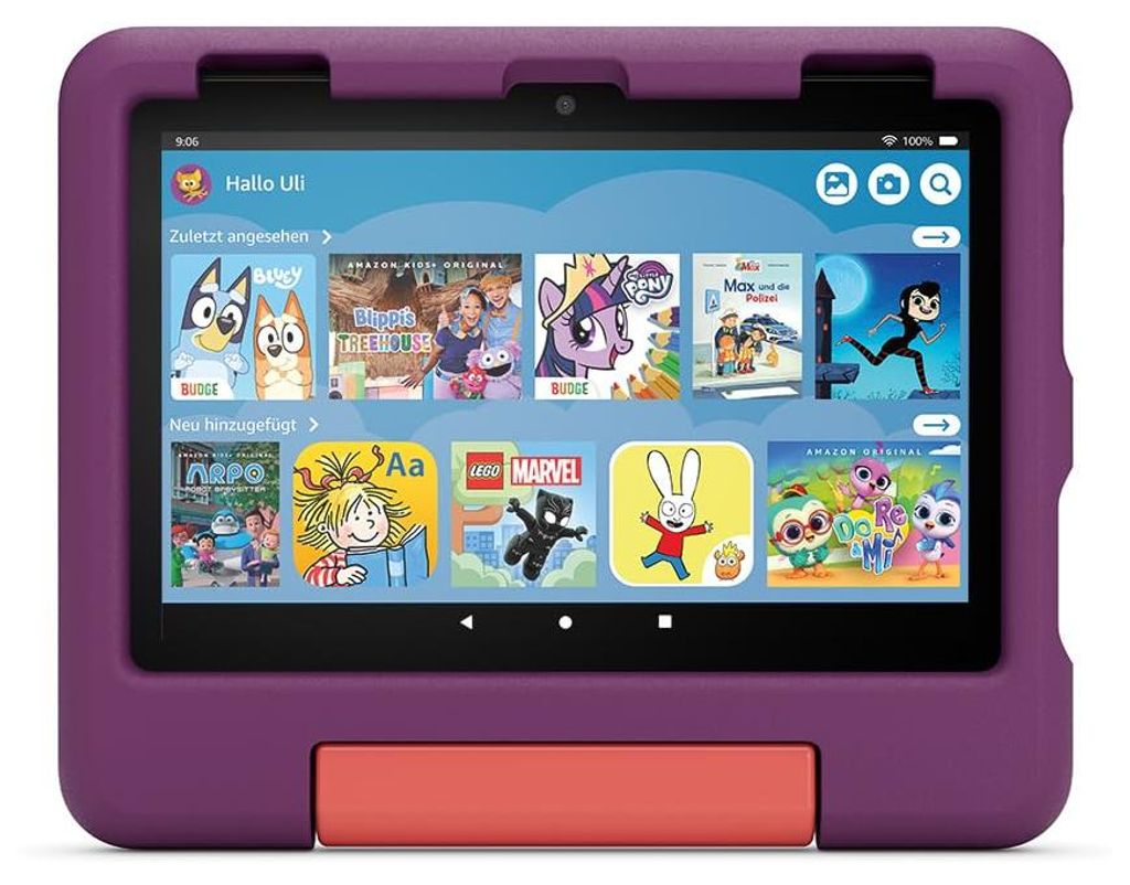 De nieuwe, kindvriendelijke hoes van Amazon voor de Fire HD Productafbeelding 
