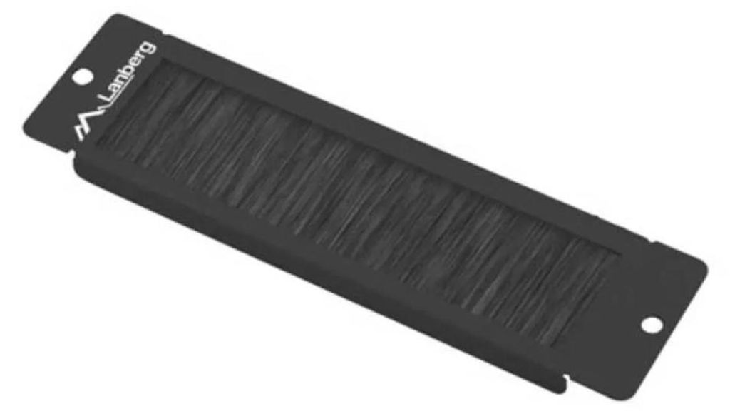 Lanberg AK-1104-B, Bürstenleiste, Schwarz, 90 g