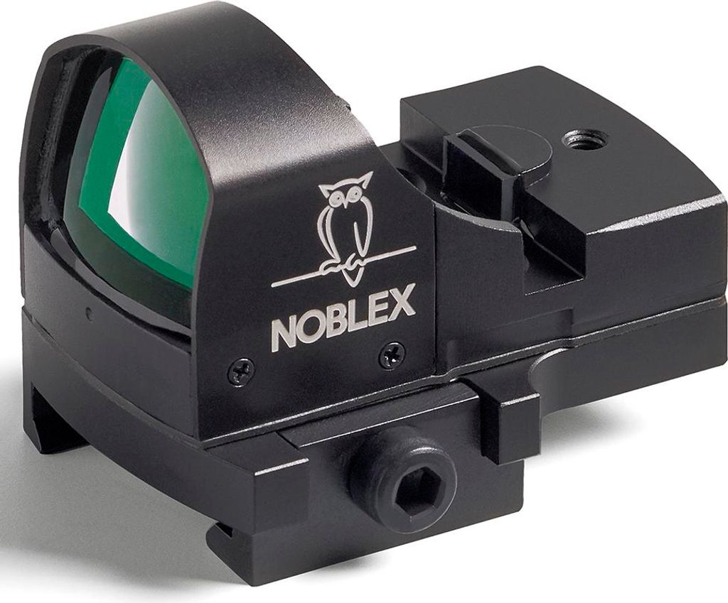 Noblex e-optics noblex red dot nv 1x25 os le (3,5 moa) inkl. Weberhalterung