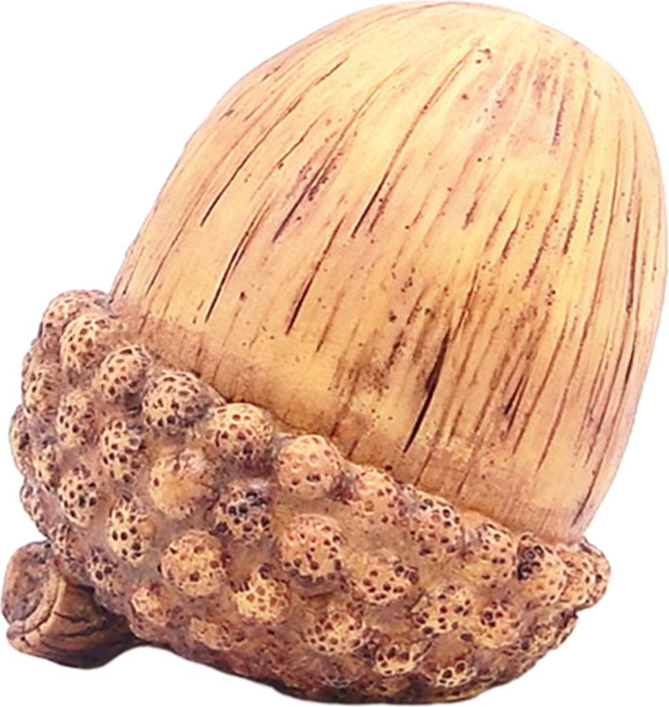 Künstliche Tannenzapfen-Statue, realistische Tannenzapfen-Figur aus Kunstharz für Thanksgiving, Ernte, Herbst, Garten, Hof, Heimdekoration