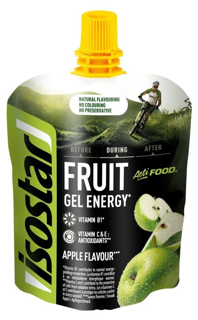 Isostar Actifood Vysoce energetický gel Jablko 90 g Obrázek produktu 