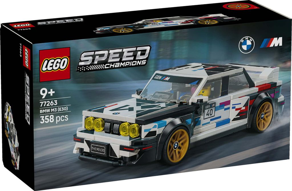 LEGO Speed Champions BMW M3 (E30) - Bauset - Produktbild 