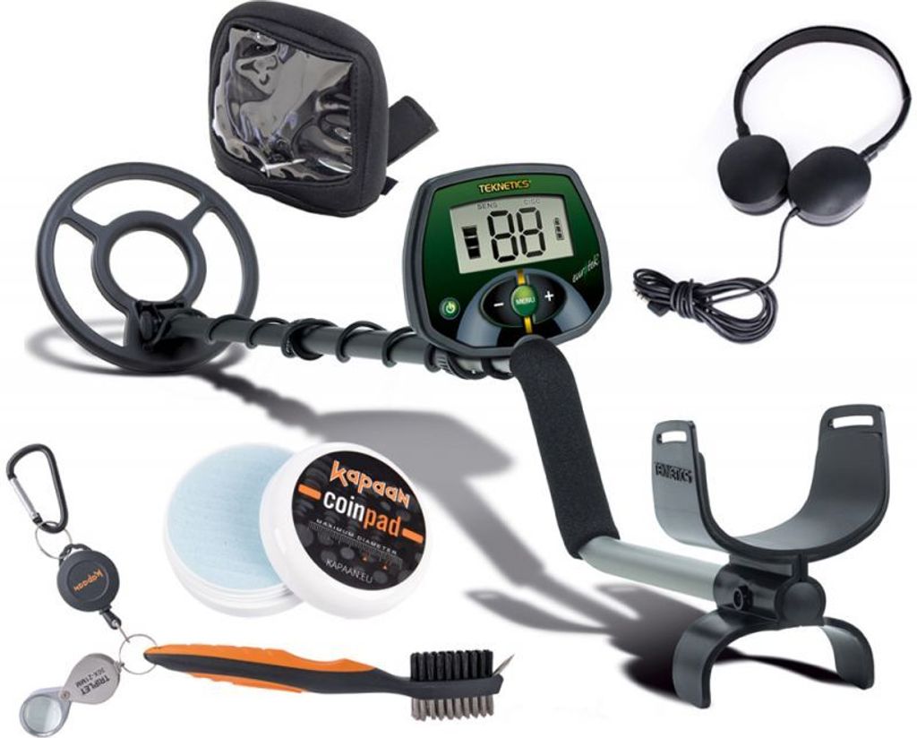 Metal detector Teknetics Eurotek con accessori gratuiti Immagine del prodotto 