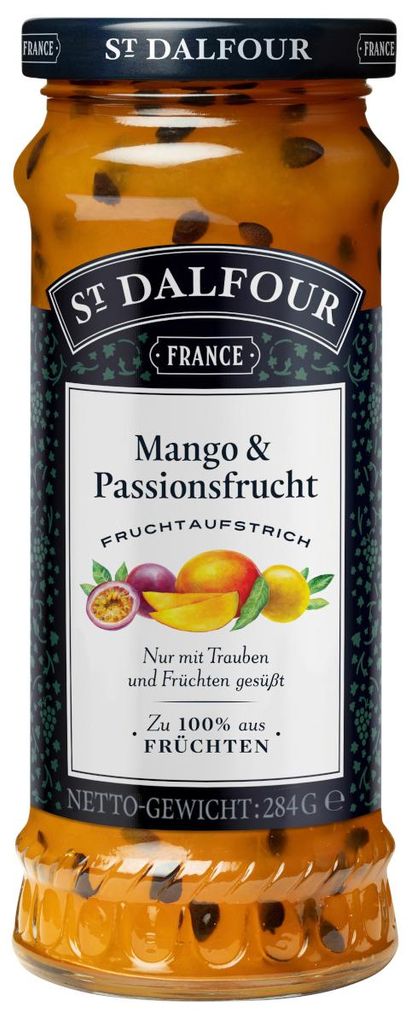 St. Dalfour Fruchtaufstrich Mango und Passionsfrucht Produktbild 