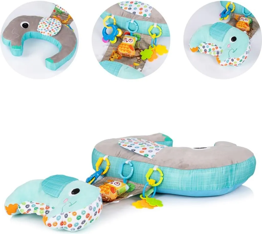 Coussin Bébé 5 en 1 Chipolino : Soulage le Dos et Soutient l'Assise