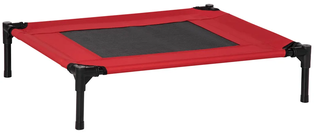 Couchage surélevé pour chien et chat - Lit de camp aéré avec maille nylon - 3