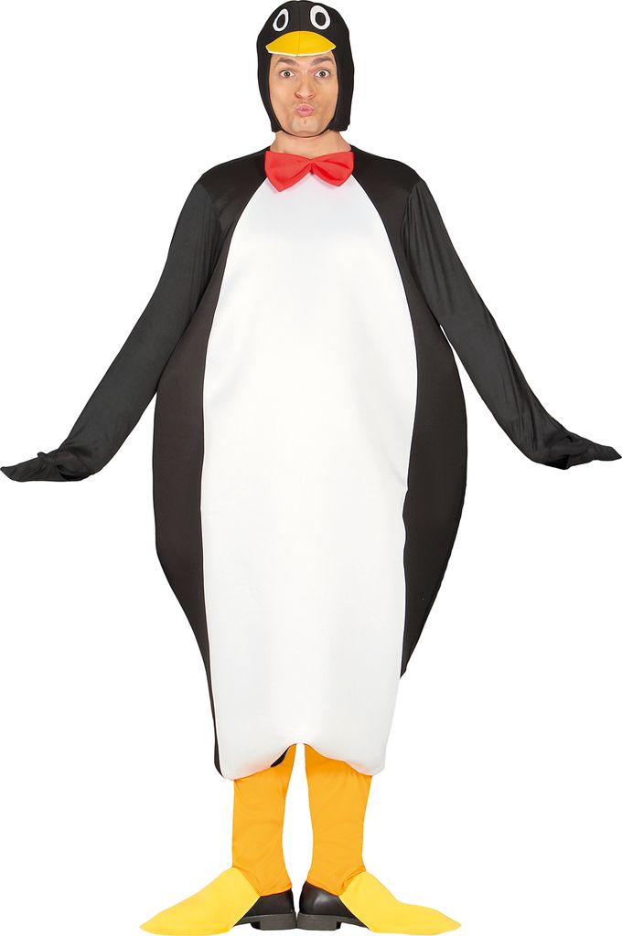 Pingouin Carnaval Costume d'animal Elégant Drôle Mardi Gras Image du produit 