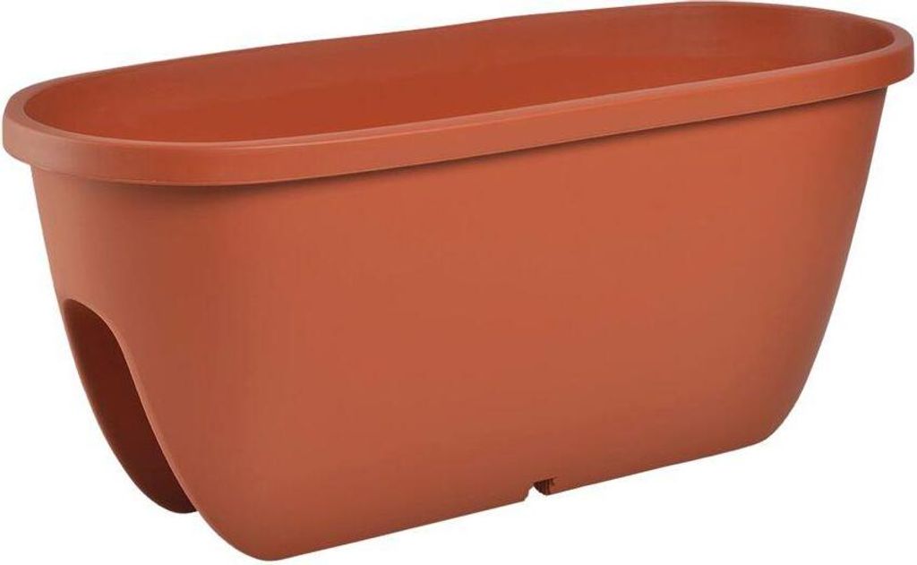 Balconia OVI balkónový kvetináč terakota dĺžka 60 cm Obrázok produktu 
