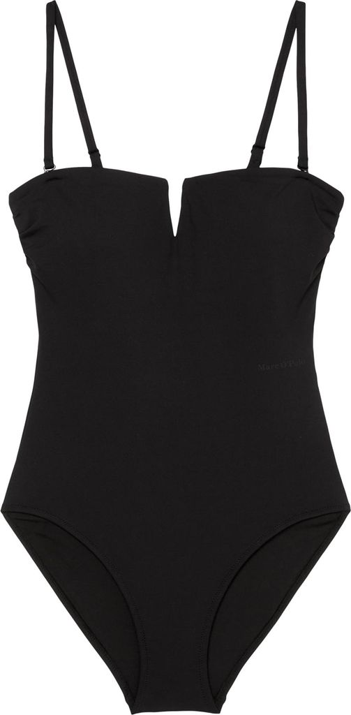 Marc O ́Polo Damen Badeanzug Stockholm (Essentials) - schwarz - Größe XS