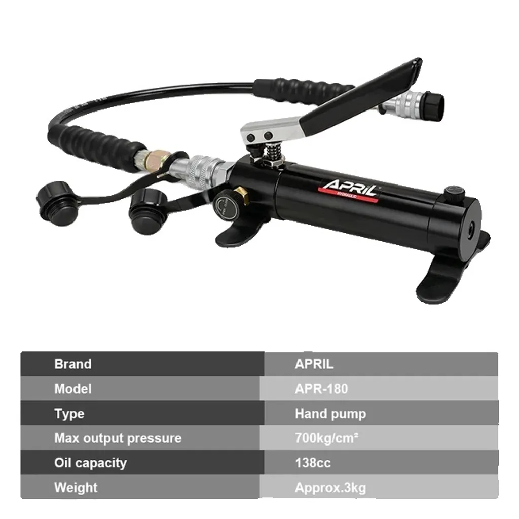 Pompe hydraulique haute pression AVR-180 avec réservoir 180ml mini
