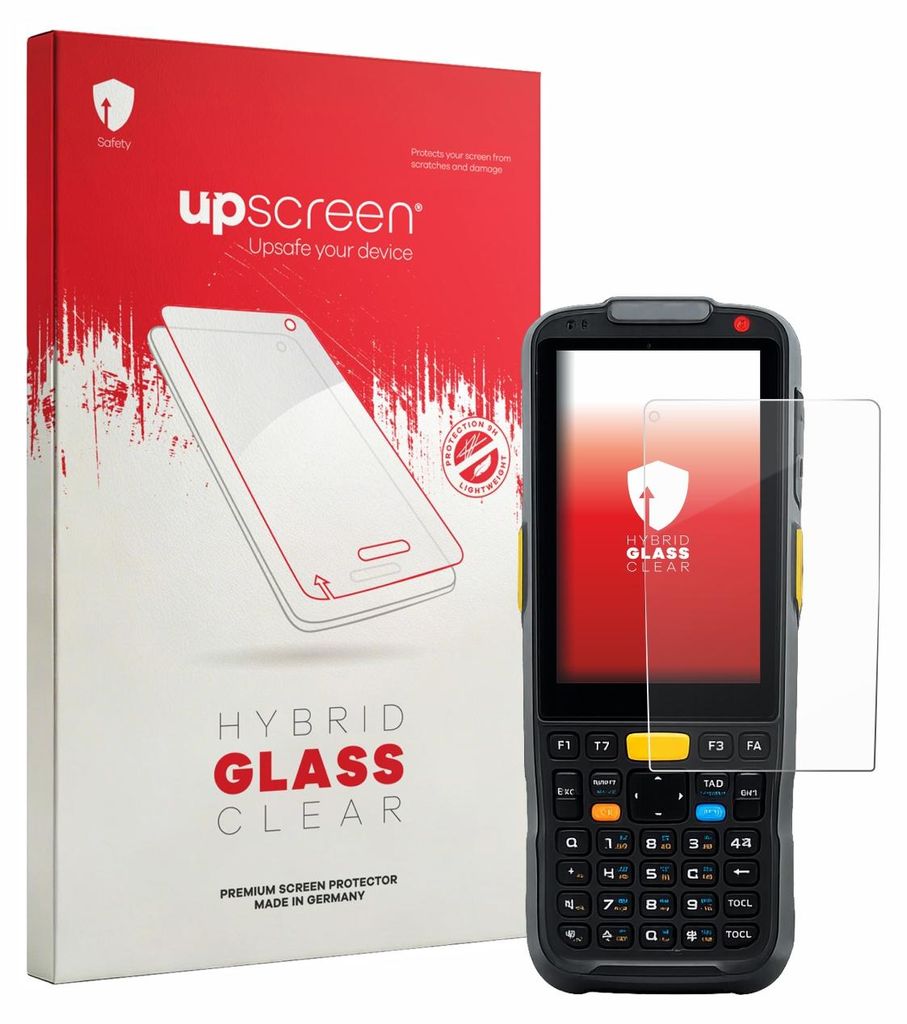 upscreen Schutzglas für Newland PT60 Narvalo Schutzfolie Panzer Folie Glas Display Schutz klar