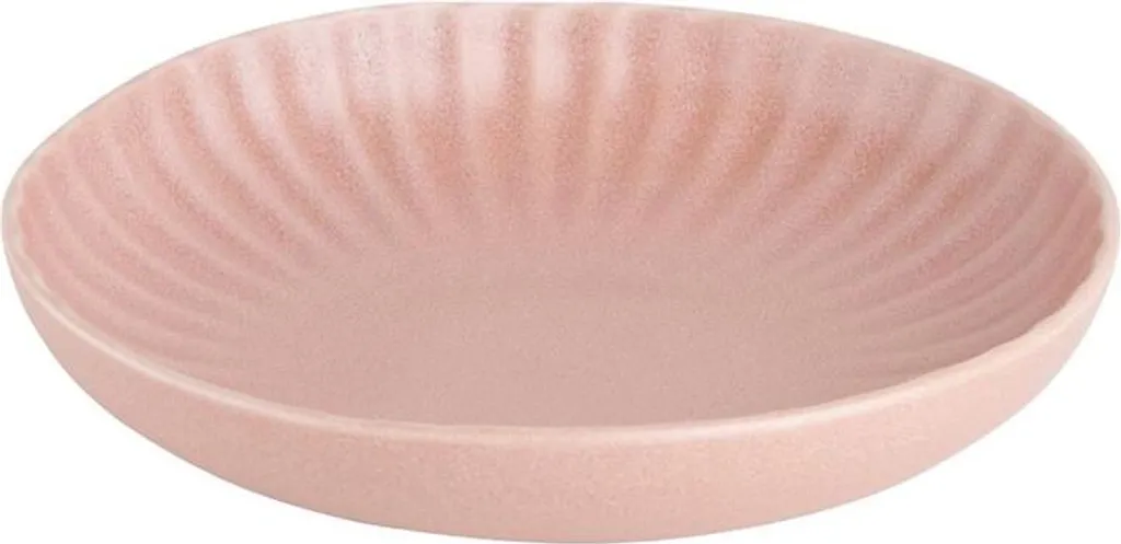 Coupes Olympia Corallite Pêche 220 mm pour Présentations Gourmet