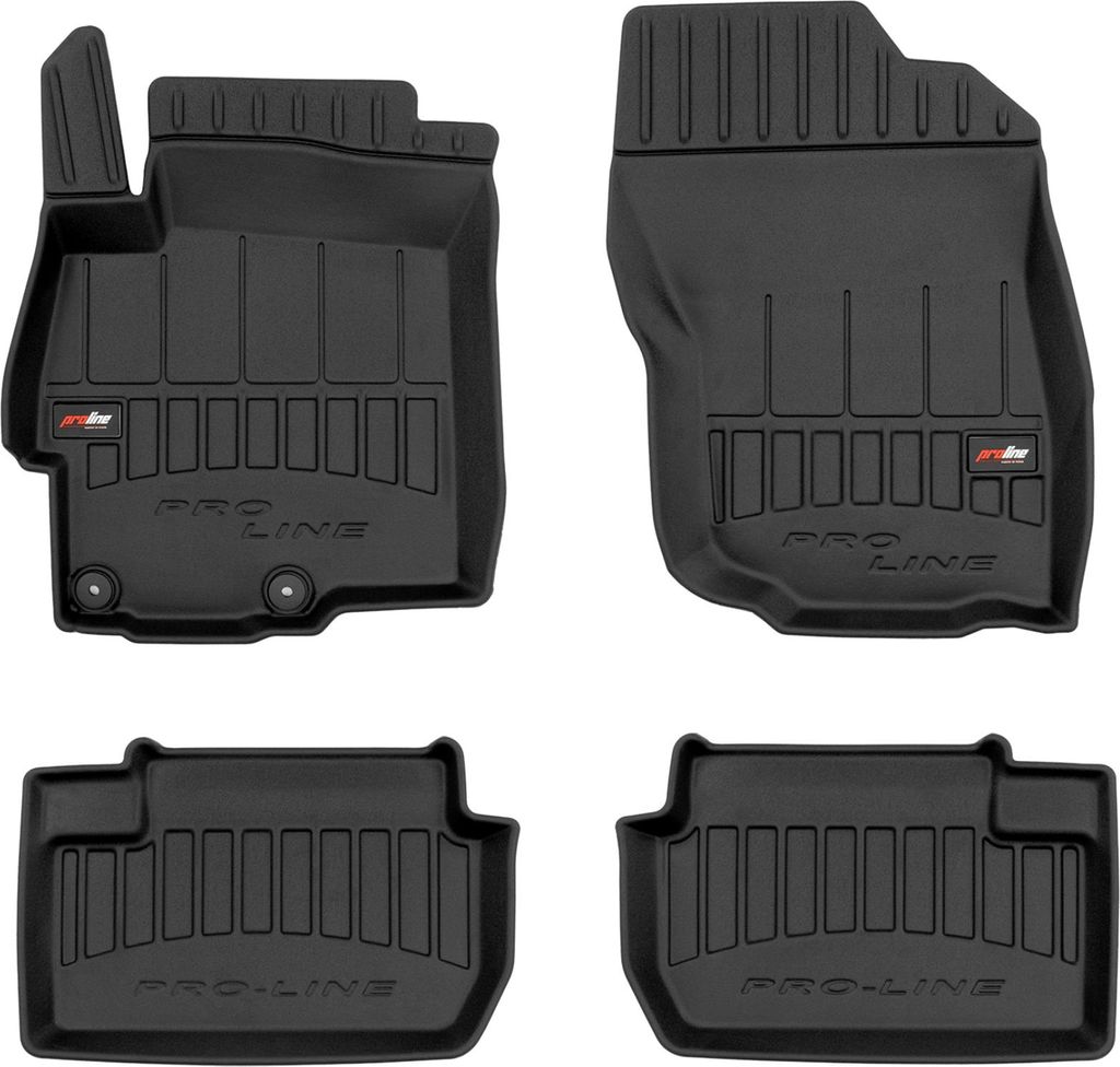 FROGUM Gummimatten Autofussmatten für Mitsubishi Lancer VIII 2007-2017