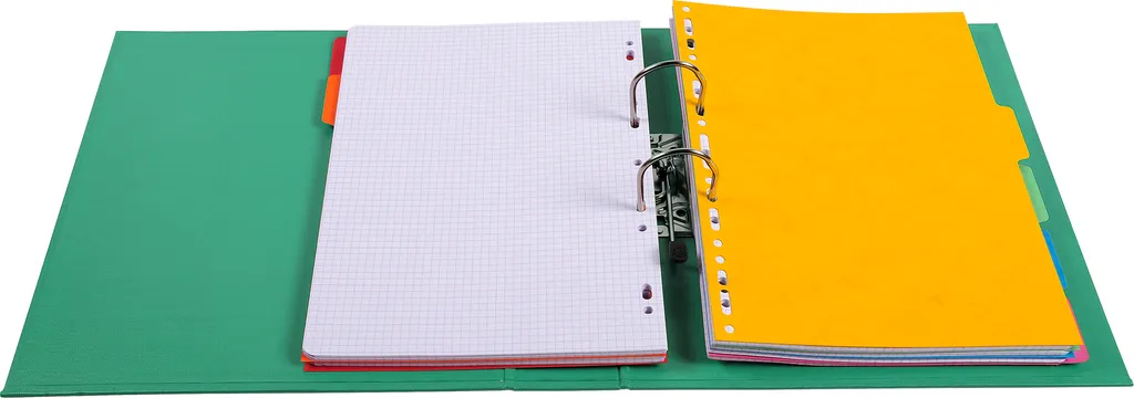 Exacompta 53743E Classeur Dos 70mm - PVC Vert Rigide (Pack de 10) - 2
