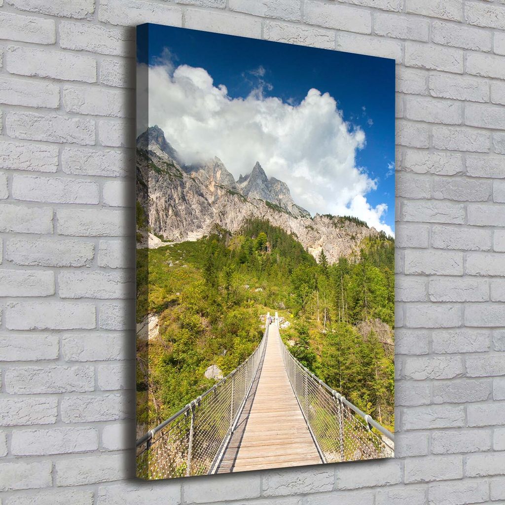 Tulup Leinwandbild - 70x100cm - Wandkunst - Drucke auf Leinwand - Leinwanddruck - Wohnzimmer Wanddekoration XXL - Wohnung Deko Kunstdrucke - Land...