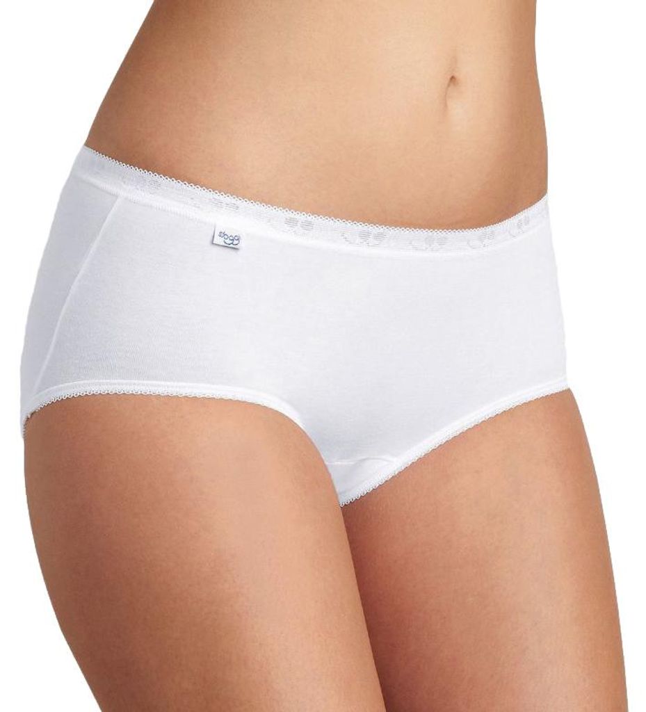Sloggi Basic+ Midi Damen Slips 4er Pack Premium Comfort Produktbild 