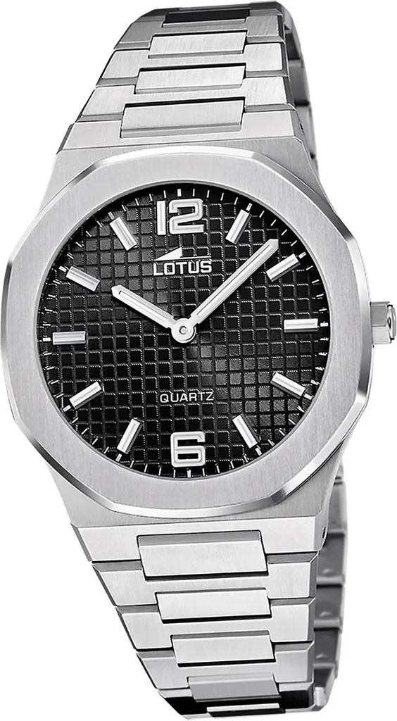 Montre Homme Lotus Argentée Idéale pour le Travail et le Quotidien