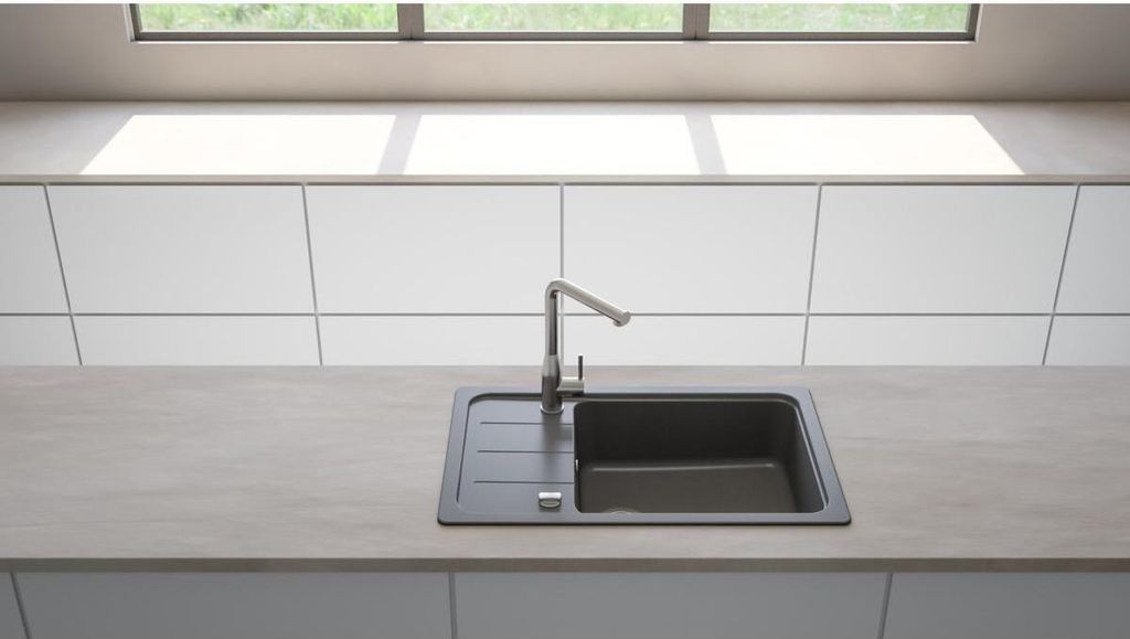 Spüle Schock Formhaus D-100LS-A 780 x 500 mm nero Produktbild 2