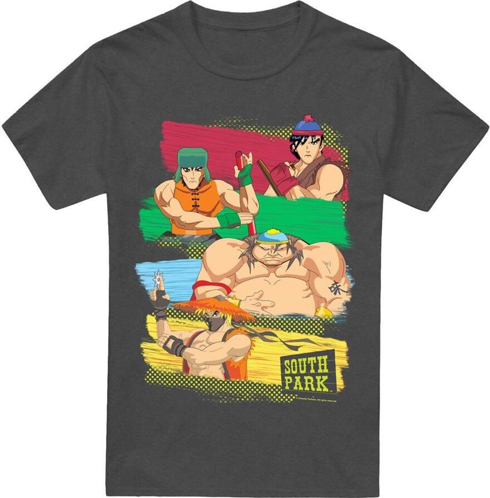 South Park - T-Shirt für Herren/Damen Uni TV15387 (M) (Holzkohle)