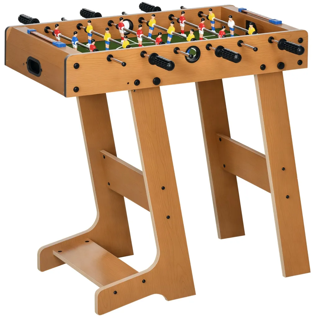 Babyfoot pliable bois enfant adulte : fini l'encombrement avec ce jeu pro