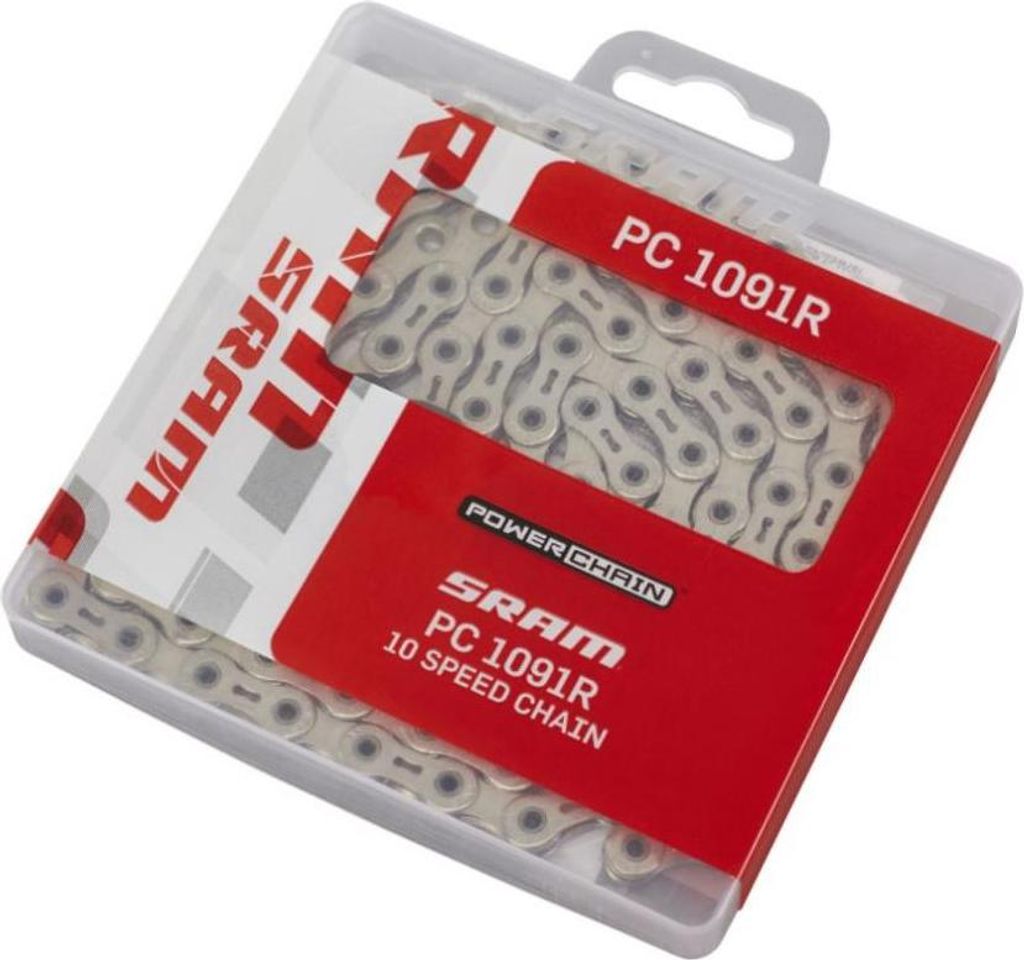 SRAM Kette PC 1091R HollowPin 10-fach, inkl. PowerLock - Produktbild 