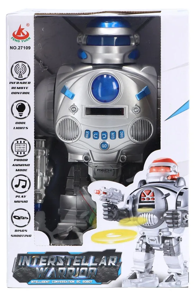 Robot interactif pour enfant Interstellar avec effets sons et lumières