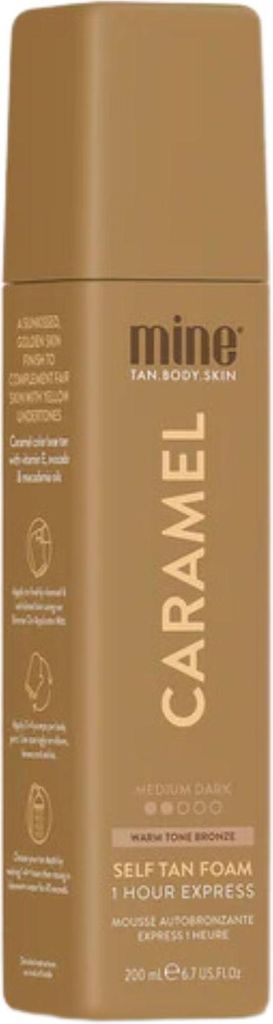 Minetan Caramel Auto-tuning Schiuma Bronzing 200ml Image du produit 
